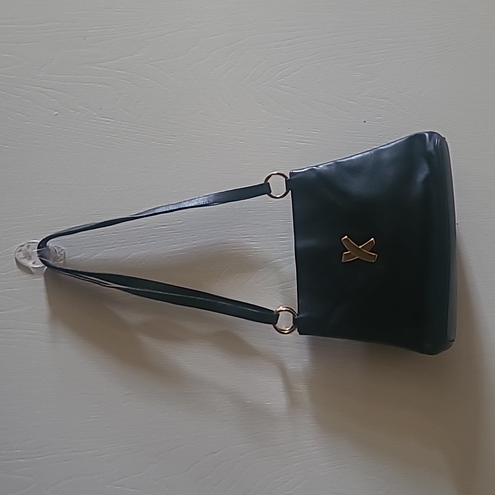 Paloma Picasso Dark Green Shoulder Bag